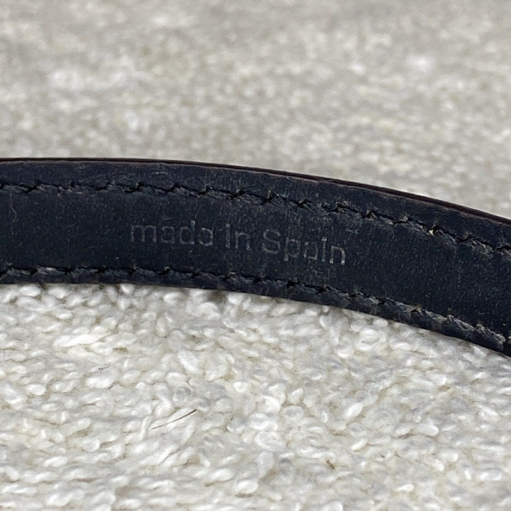 Louis Vuitton Box It Double Wrap Leather Bracelet in Brown and Silvertone (17in) - Picture 7 of 8